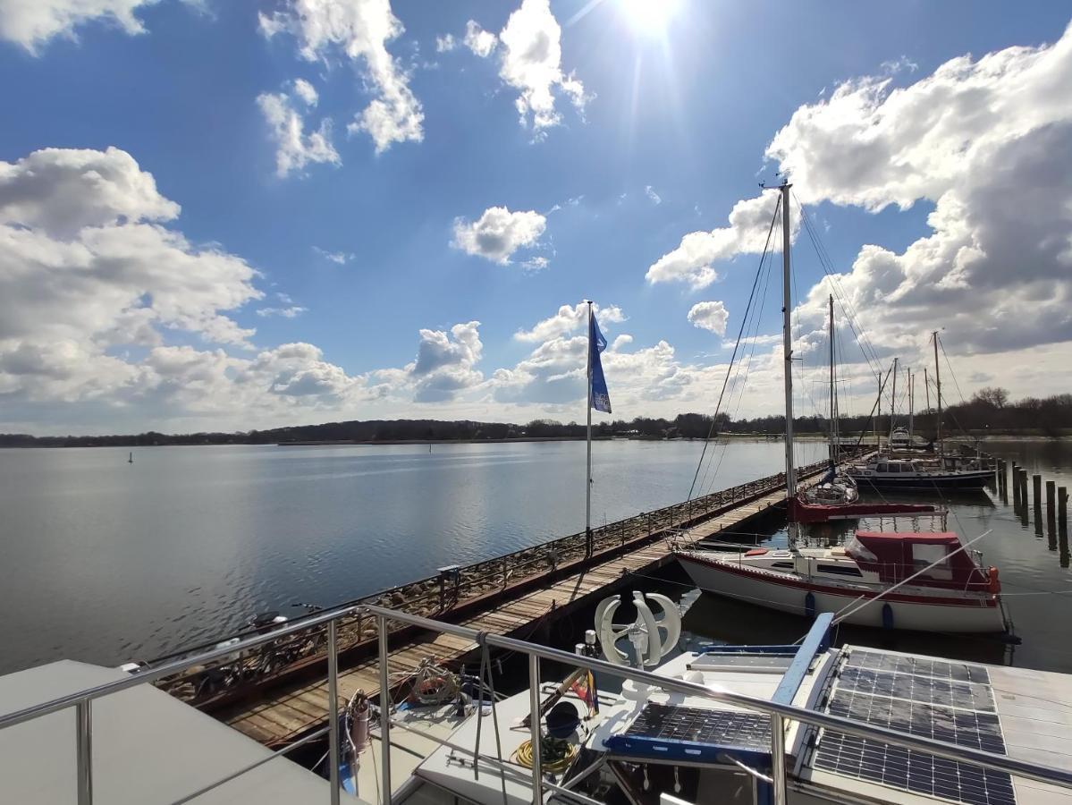 Hausboot Hilja Schleswig Exterior foto