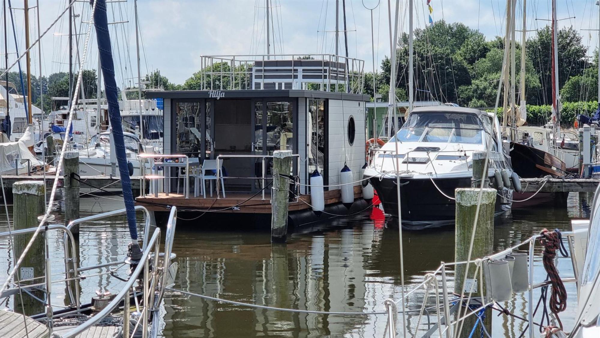 Hausboot Hilja Schleswig Exterior foto
